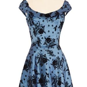 Voodoo Vixen Flocked Dress XL